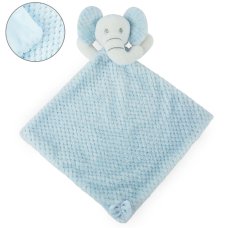 BC48-B: Blue Waffle Elephant Comforter